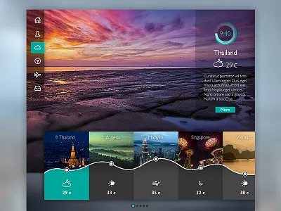 Rise Up app black concept dark design graph green interface ui ux web website