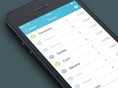 Shopping list app bejtuladesign cash clean design ios7 list reminder shopping