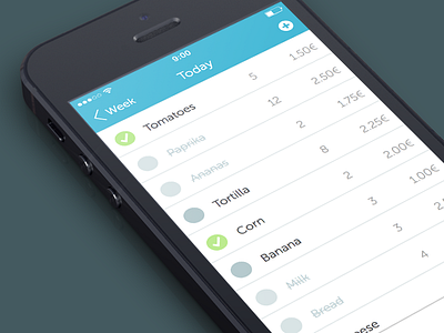 Shopping list app bejtuladesign cash clean design ios7 list reminder shopping