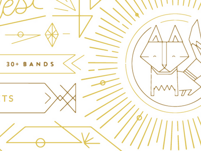 Bartfest website header festival illustration line art music festival
