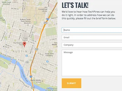 Screen Shot 2.29.08 Pm development form get in touch redesign ui ux