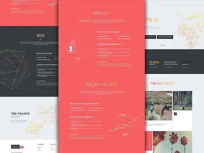 Home Page agency blog graph home me planet sphere square ui ux