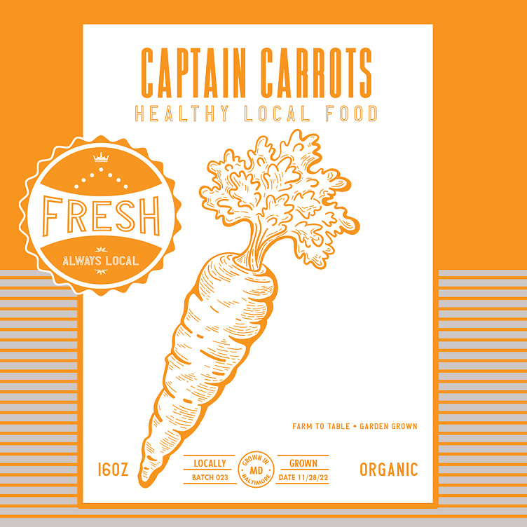 Food Packaging, Soup Can Labels with Organic Illustrations by Hoot