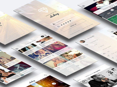 abshop Mobile App app ios7 ios8 iphone mobile shop ui