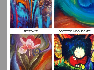 Dreamweaver Practice art button design dreamweaver html interface link paintings portfolio simple web