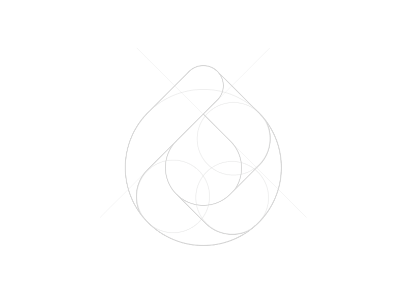 Branding project branding design drop graphic green icon leaf logo logomark project