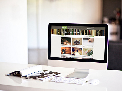 7 iMac photo mockups app apple design device imac mockup portfolio presentation psd startup template web design
