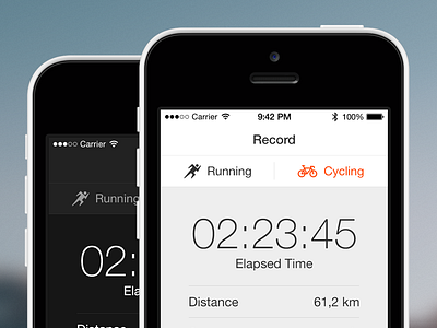 Strava Redesign app icons ios iphone mobile redesign strava