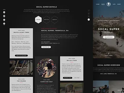 Race Microsite Progress responsive