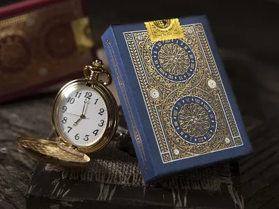 Tycoon Playing Cards card deck cards deck design forefathers gold magic cards magician package design packaging stamp vintage