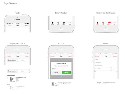 Design Guideline app application design guideline ios iphone mobile ui ux web