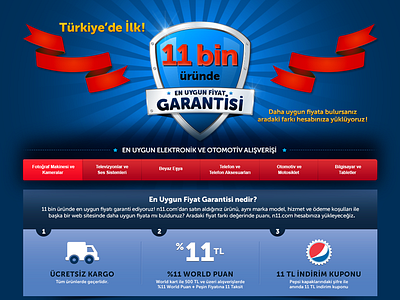 Campaign Landing Page campaign design e commerce interface landing page layout ui web