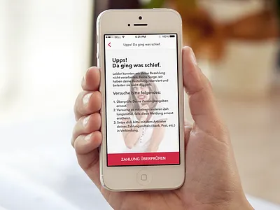 Payment Error Page IOS 400 404 500 error ios message page payment server site ui