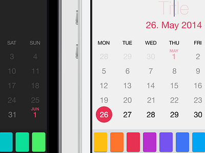 DeeDay; adding new event app ios iphone mobile ui ux