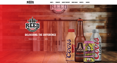 Reed Beverage Website