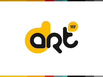 Logotype and Pattern for Dart117 dart logo pattern