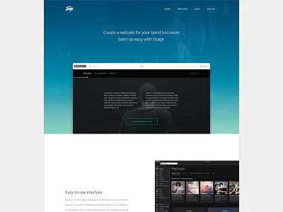 Landing page app landing mac page product ui ux web website