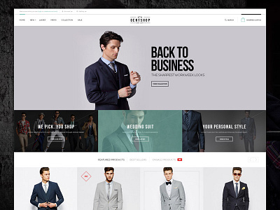 GentShop - Simplicity Opencart Theme fashion opencart shop store style theme