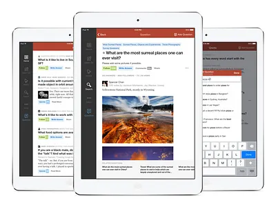 Quora for iPad ipad quora