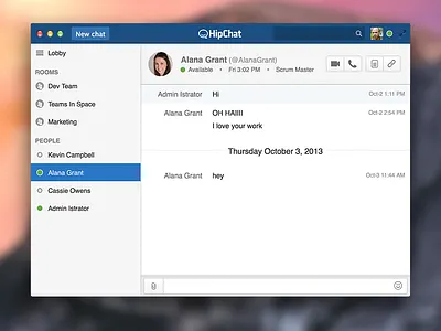 Hipchat 3.0 hipchat osx