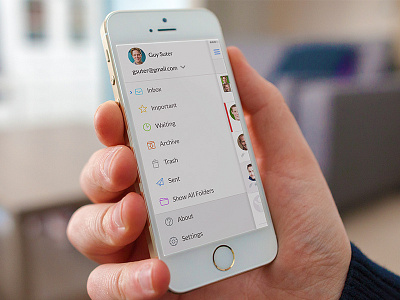 Drawer design designer ui user experience user interface ux