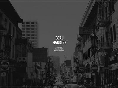 Portfolio N°3 personal personal website porfolio web web design website