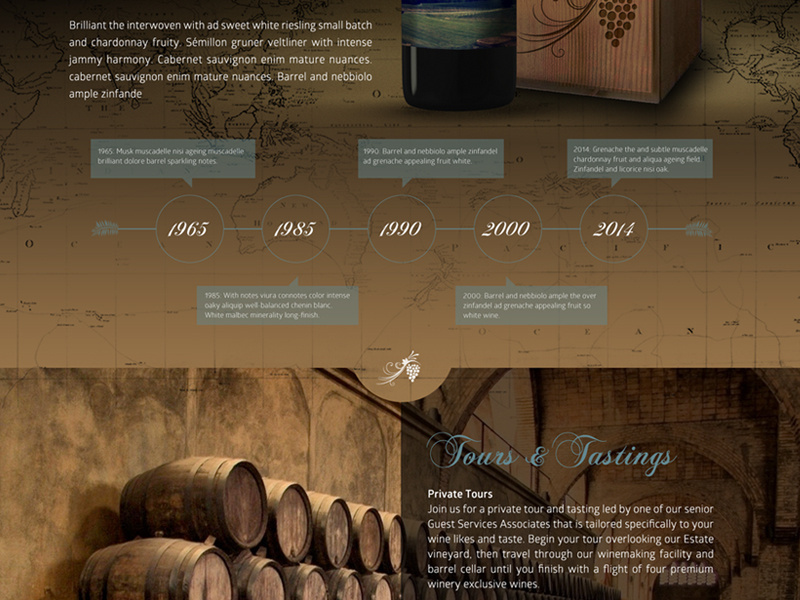 Example of Field Estate Wine