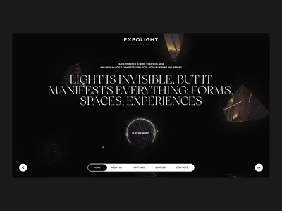 Expolight Other Concept animation branding concept design logo portfolio ui ukraine web
