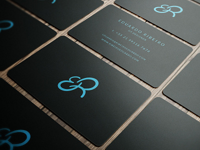 Business Cards branding business card cards e graphic logo mark minimalistic monogram r type typography