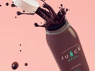 Juice Meds ® coldpressed juice medicinal meds splash