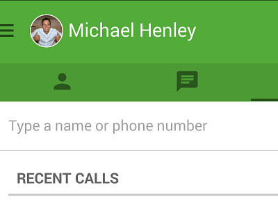 Google Hangouts android app google hangouts l material design