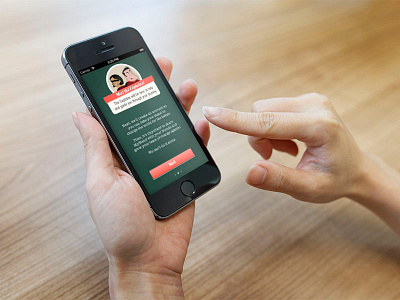 App Design - Welcome Screen app icon ios ipad iphone mobile retina ui ux