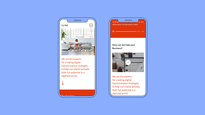 Sline branding design digital design lifestyle brands ui design ux design