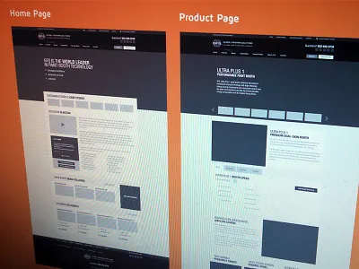 GFS Wireframes black and white information architecture redesign website wireframes wires