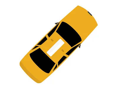 Hailo NYC Taxi Illustration car illustration sketch taxi