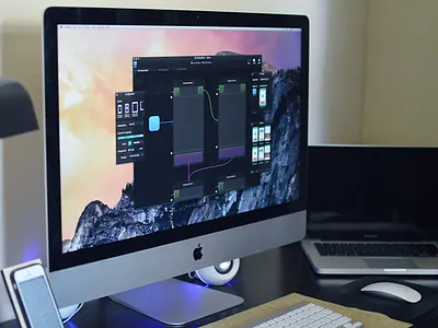Prisma - Preview app application black ios mac prisma prototype prototyping ui yosemite