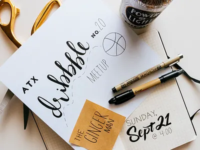 ATX Dribbble Meetup #20 atx atx rules austin beer conversation dribbble friends gingerman meetup