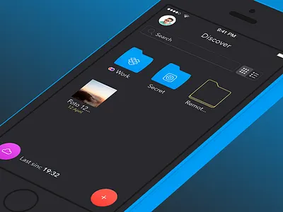 Keep Secret App flat ios ipad iphone keep