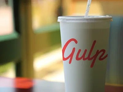 Gulp JS gulp gulp logo gulp psd gulp soda gulpjs