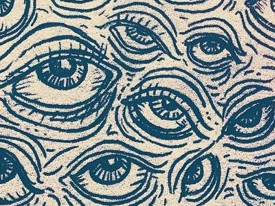 Eye Sea drawing eyes illustration sea