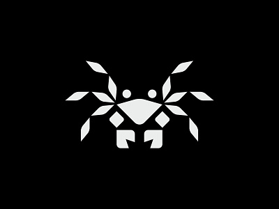 Geometric Crab animal animals branding crab design geometric icon illustration logo mark mistershot symbol