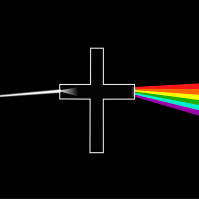 Dark side of the Cross <3 graphic design