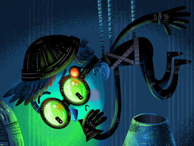 sneaky lil' sleuth
