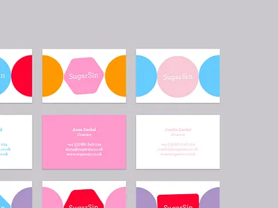 Sugarsin Concept branding identity logo