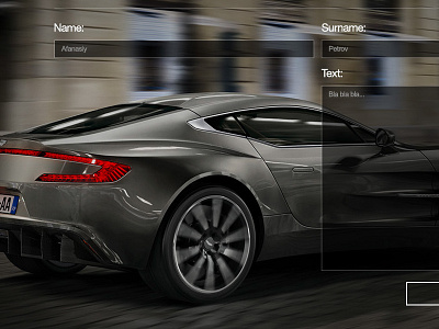 Maground cars landing page maground parallax web