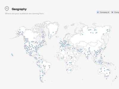 Geography analytics geography geometric locations map pins world map