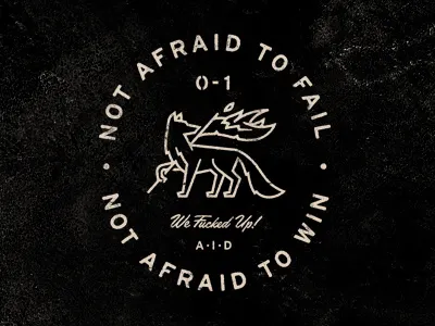 Failure Shirt blksmith branding emblem identity mark texture type