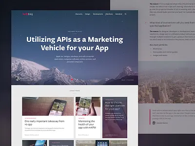 ThinkApps Blog Launch apps blog mobile responsive thinkaps website wordpress