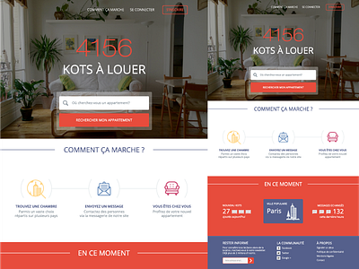 Landing Page apartment flat index introduction landing page main now rental site website