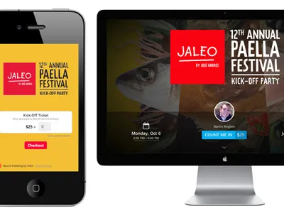 Jaleo nvite'd checkout event jaleo nvite ticket